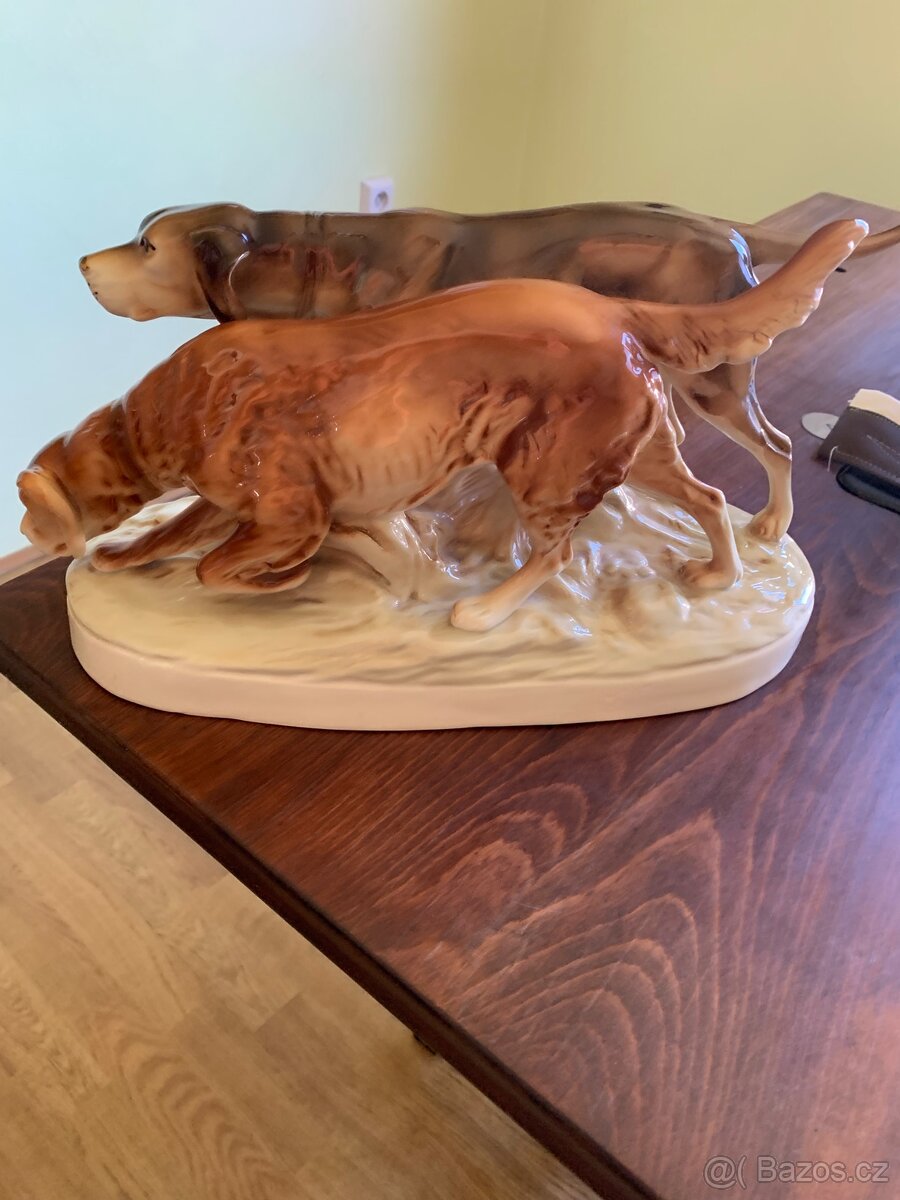 Royal Dux Lovečtí psi - 2