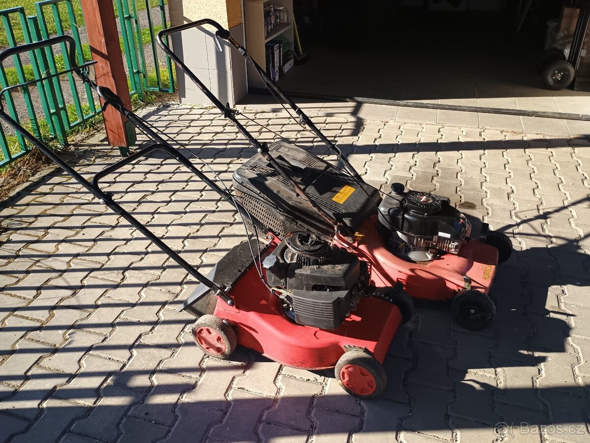 Benzínové sekačky s pojezdem-2kusy - 2