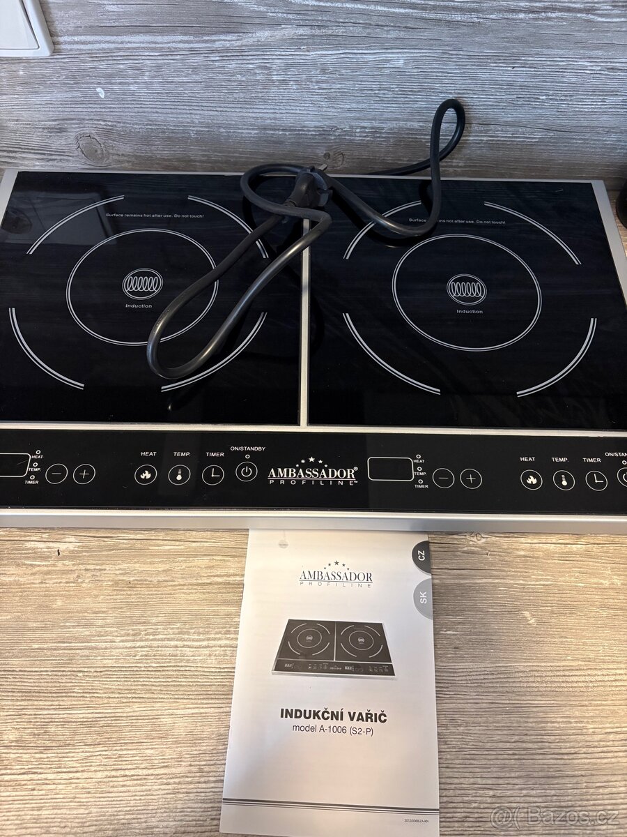 Indukční přenosný vařič - 2