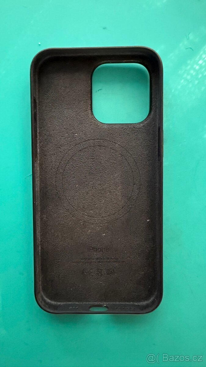 Apple silikonový kryt MagSafe iPhone 15 Pro Max černý - orig - 2