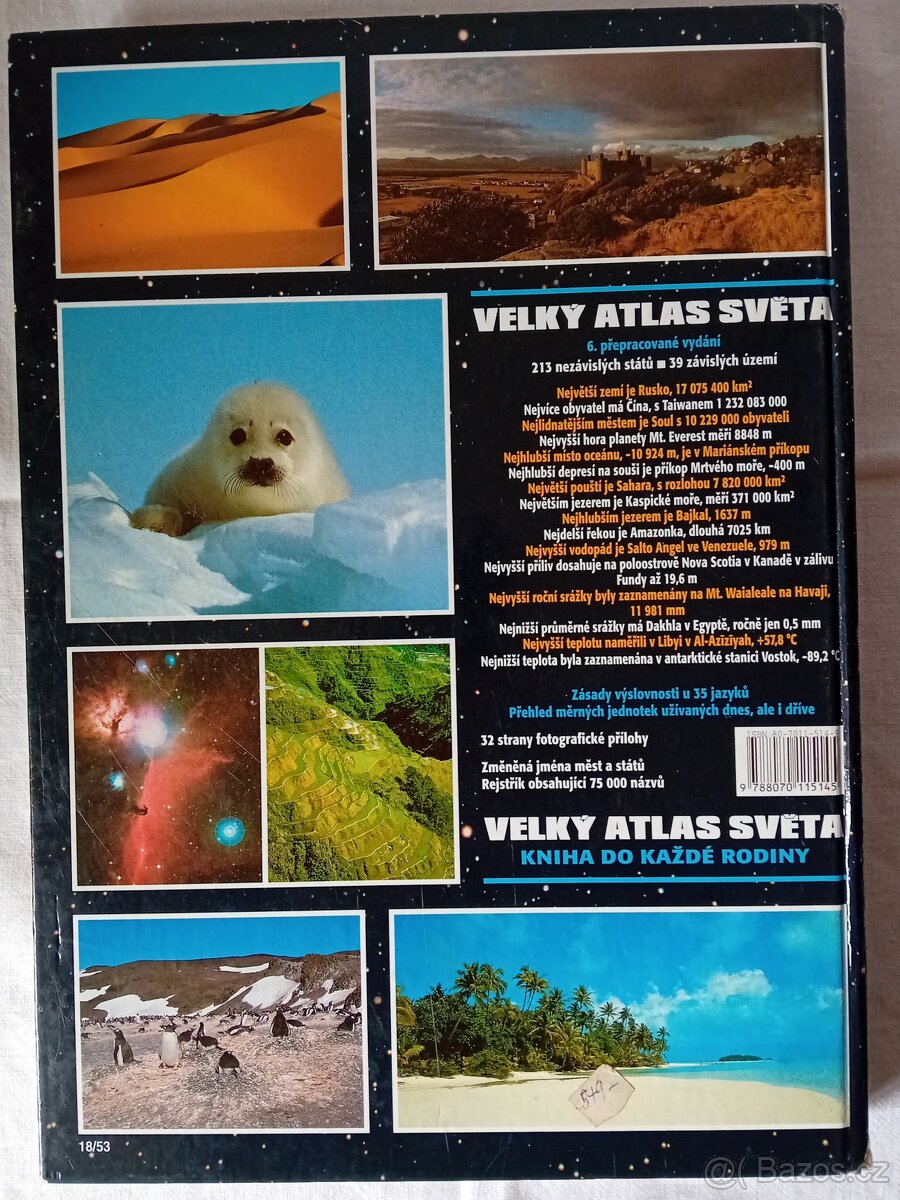 Velký atlas světa - 2