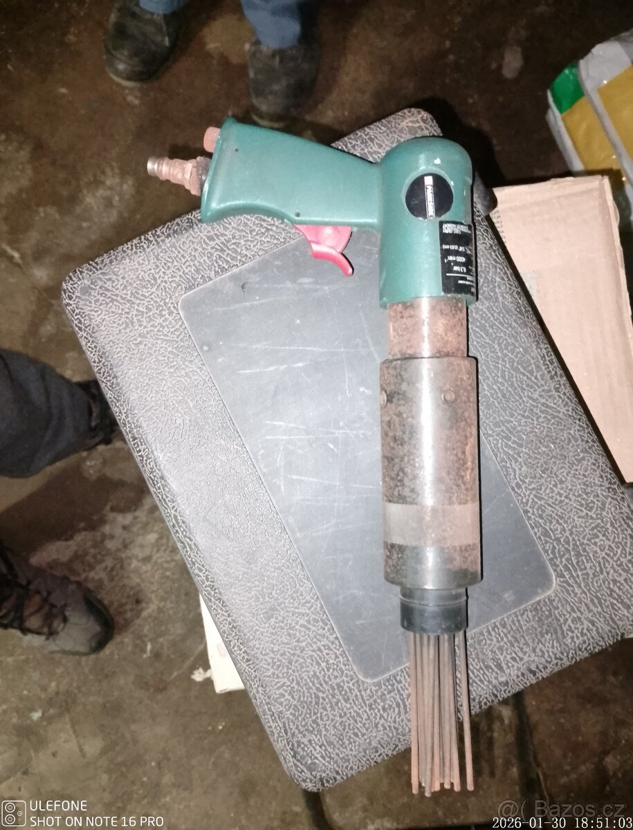 odjehlovací pistol - otryskávací - 2