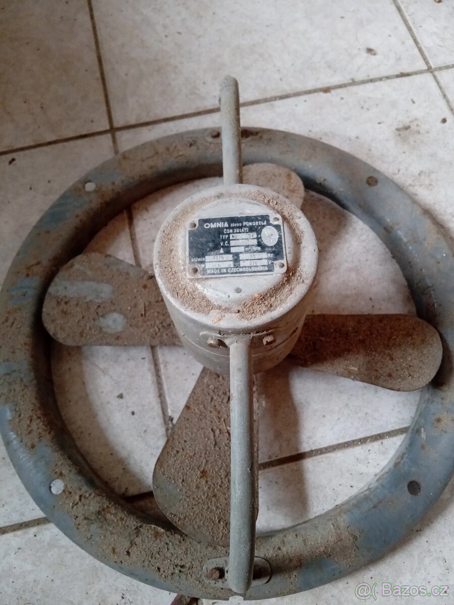 starý hospodský větrák, ventilátor - 2