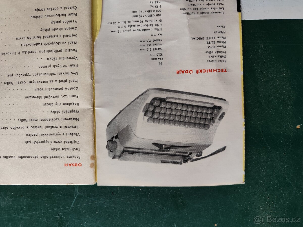 Psací stroj Consul 221 - 2