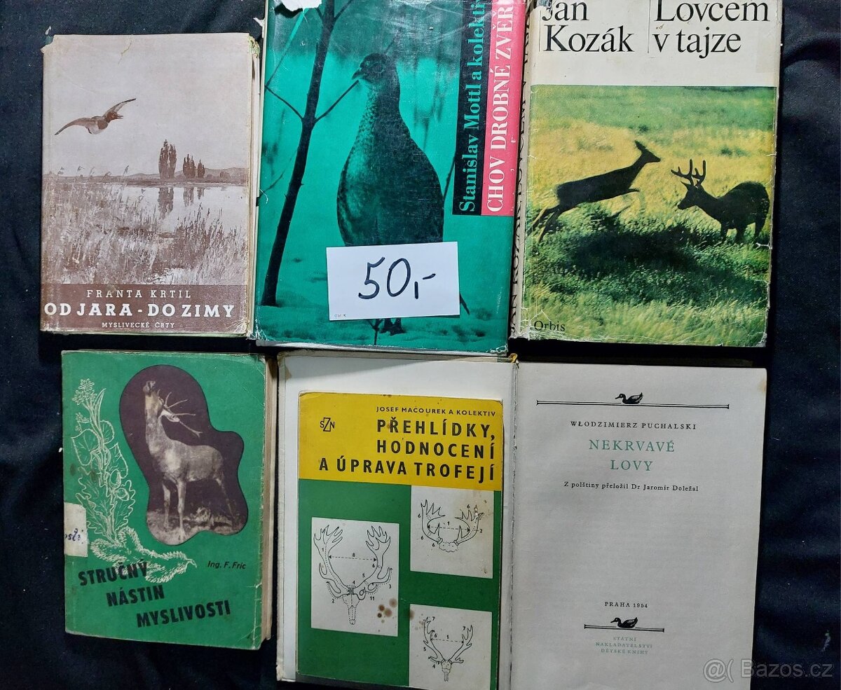 Knihy myslivost, příroda - 2