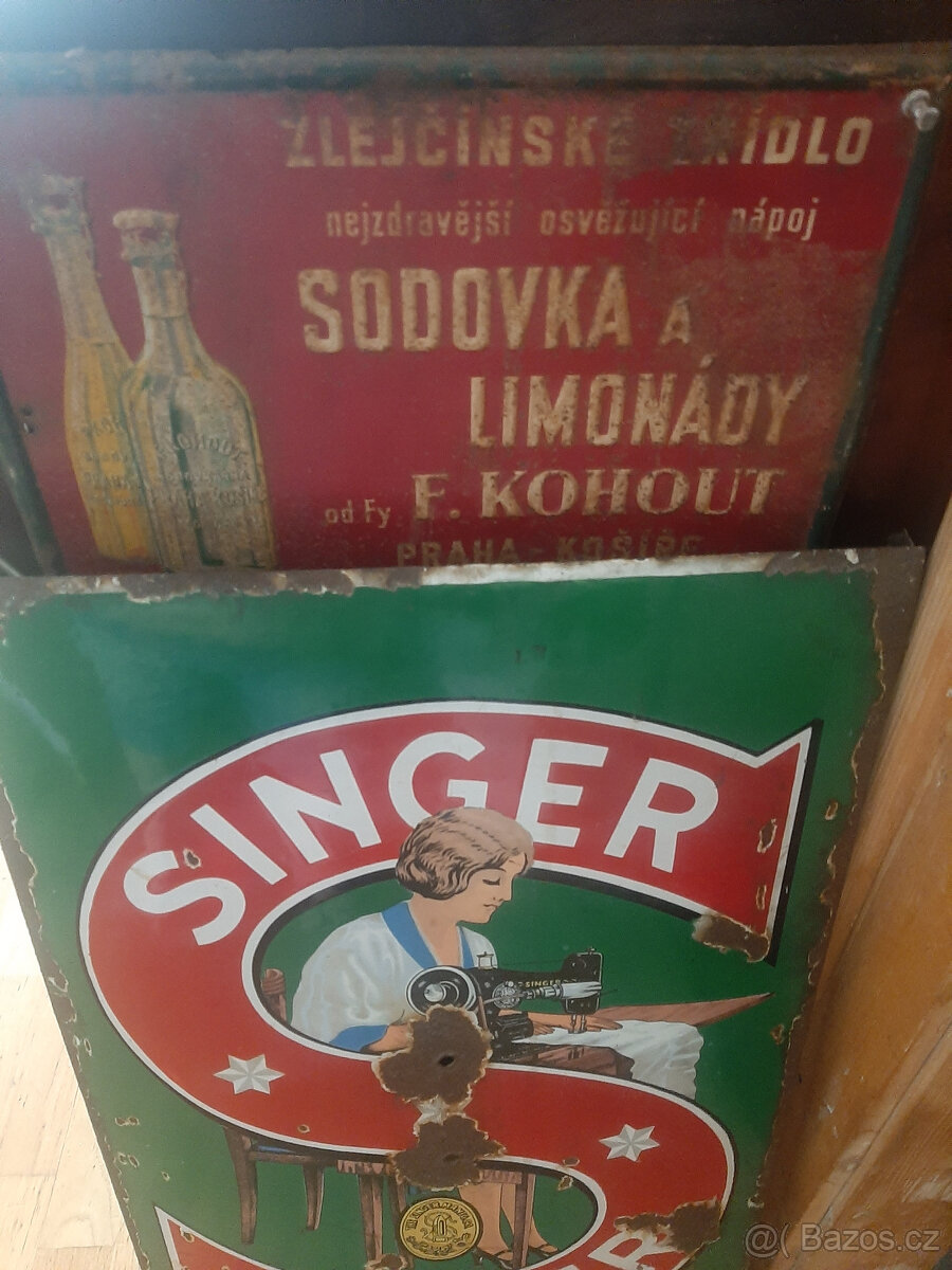 Pivní sklo sklenice půllitry tretinky cedule lahve 03 - 2