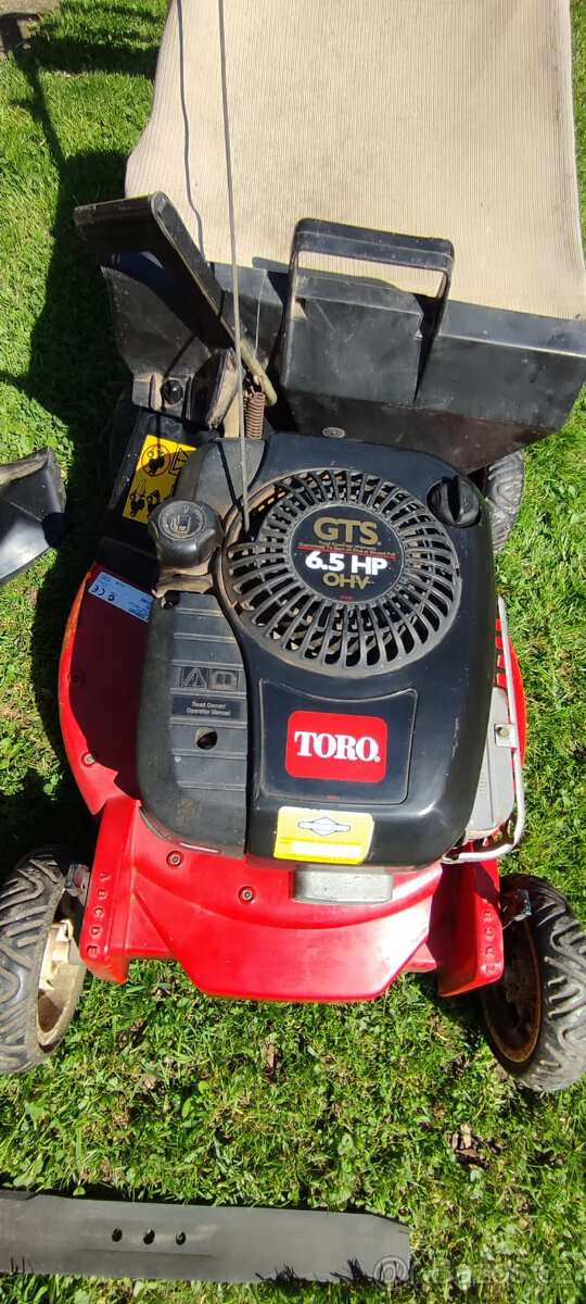 Prodám benzínovou sekačku s pojezdem - 2