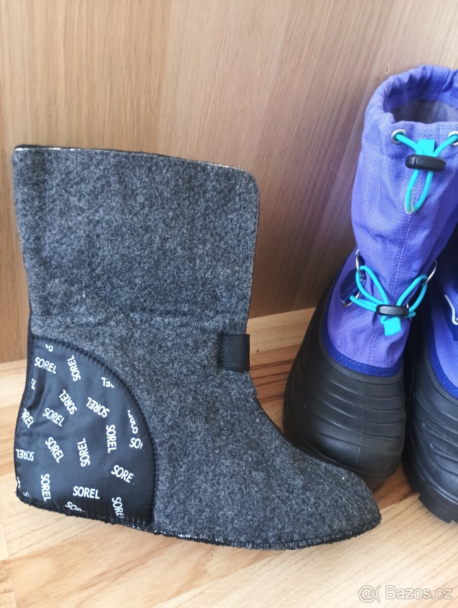 Nové zimní boty vel. 36, zn. Sorel - 2