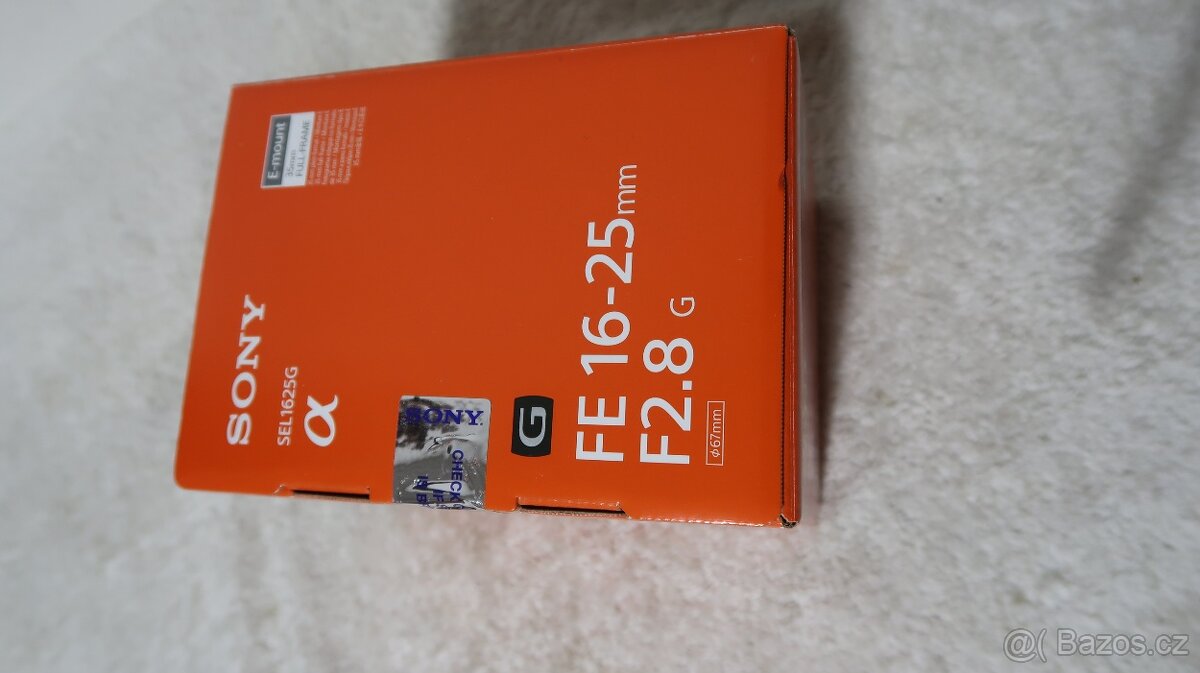 Sony FE 16-25 f2,8 G - 2