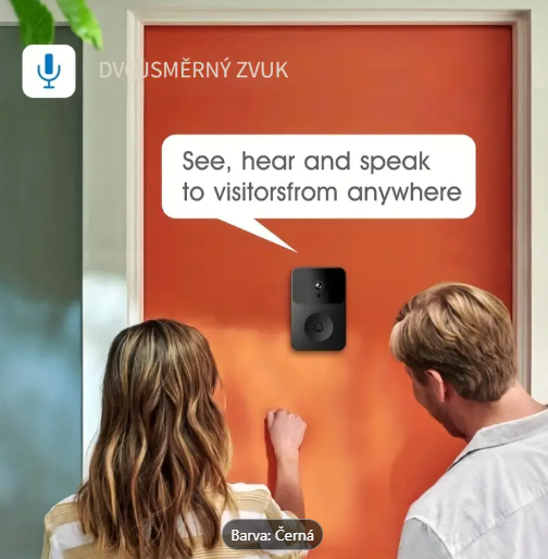 Nový bezdrátový zvonek s kamerou - 2