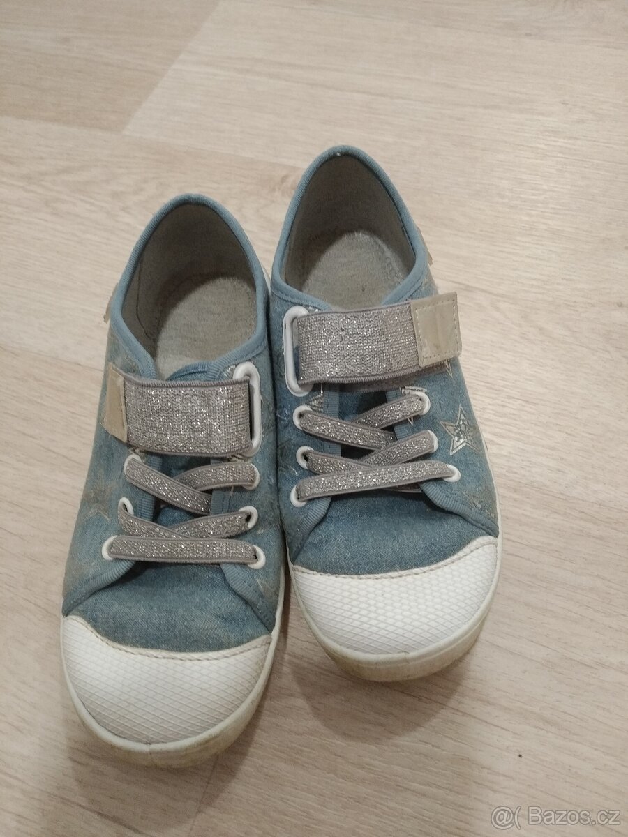 Dětské plátěné tenisky Befado, vel. 33 - 2