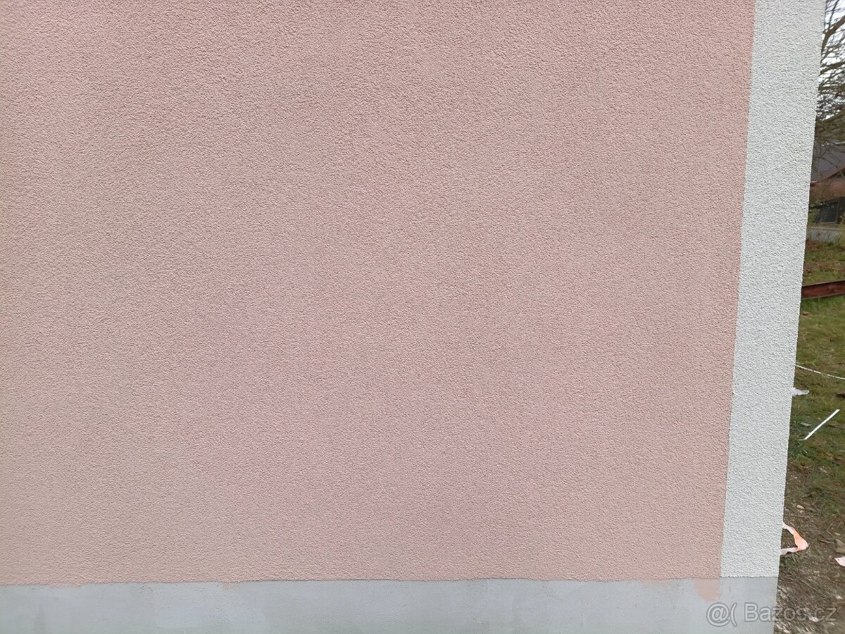 Silikonová fasadni omítka weber - 2