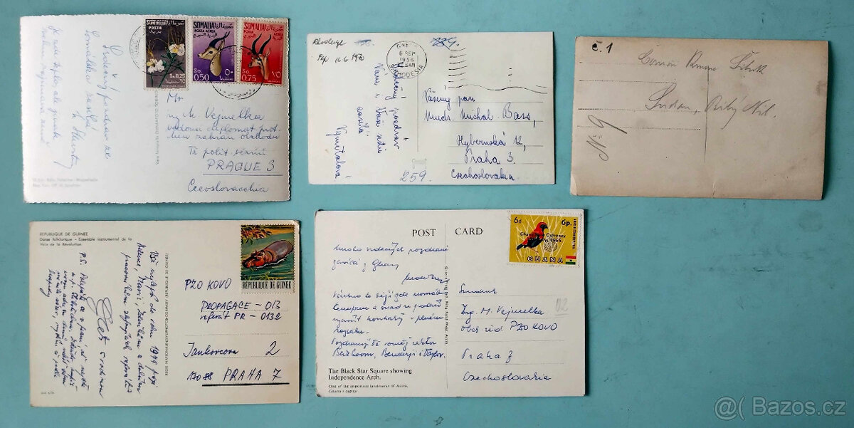 Staré pohlednice a průvodce cizina - 2