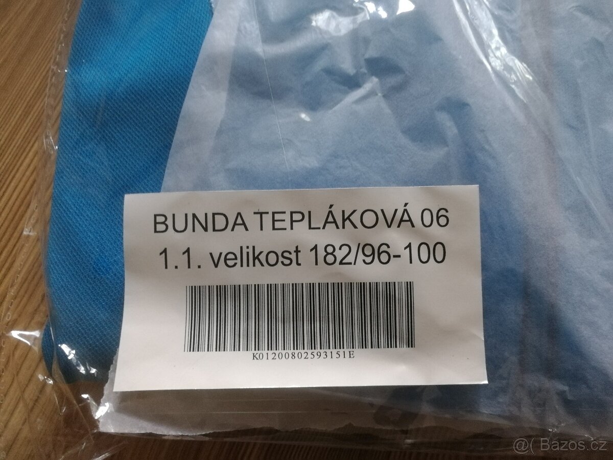 Tepláková souprava AČR (kalhoty, bunda, triko) vel. 182 - 2