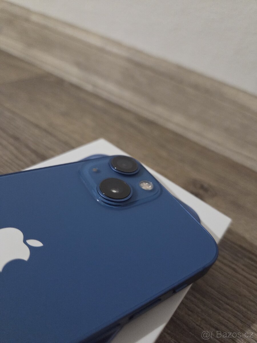 Apple iPhone 13 Mini - 256GB - Blue - 100% kondice baterie - 2