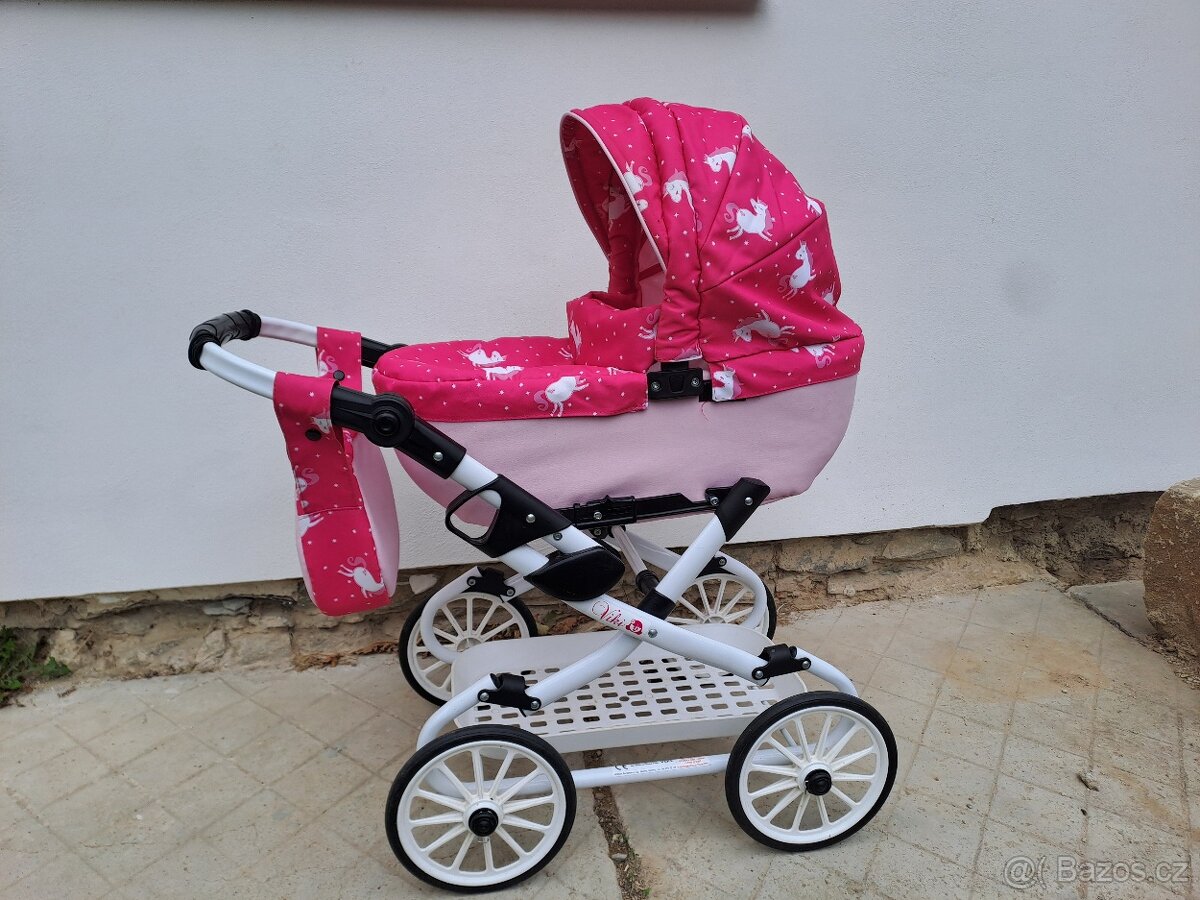 Dětský kočárek pro panenky Viky - 2