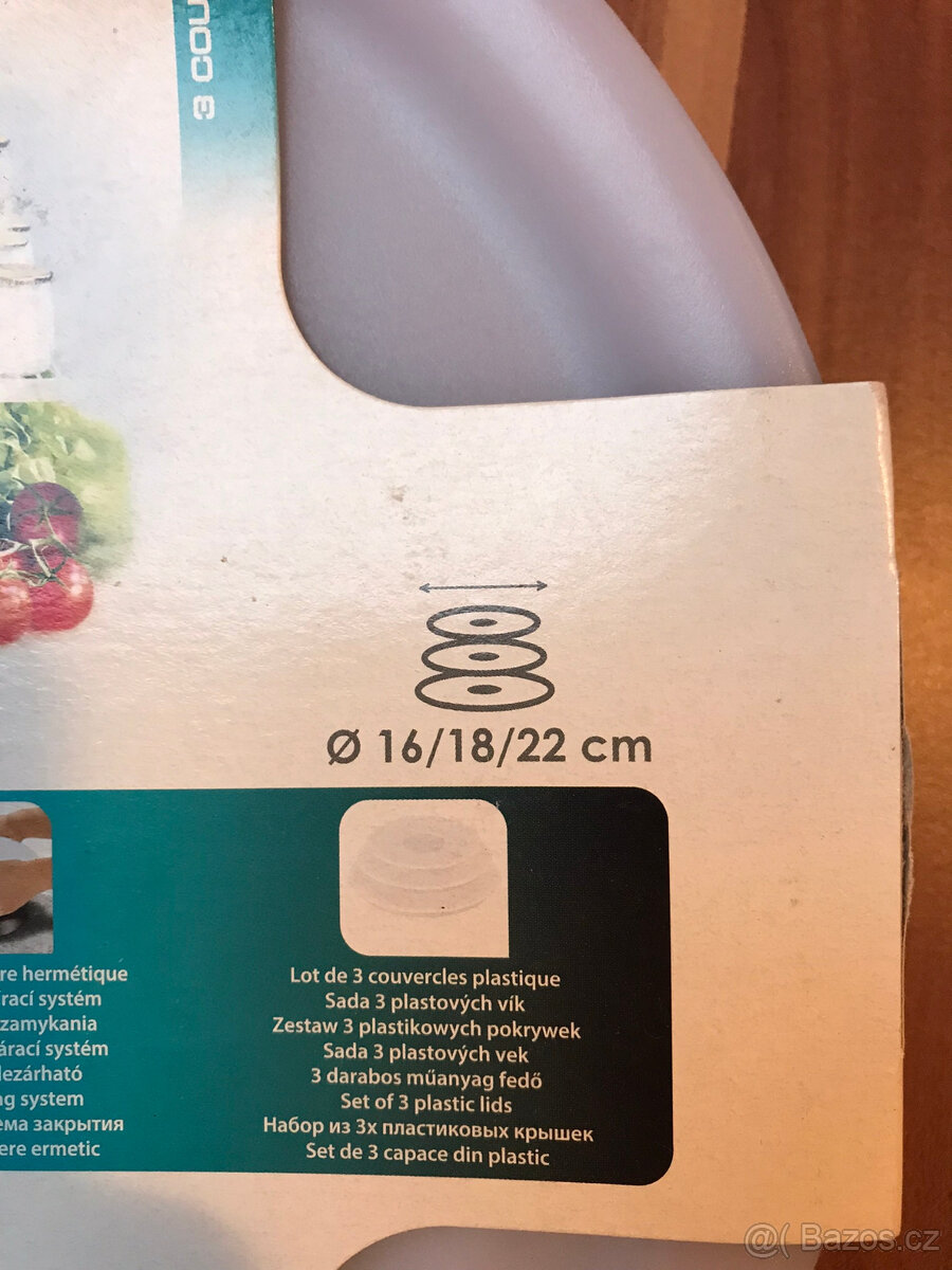 Sada 3 ks vík na hrnce Tefal - 2