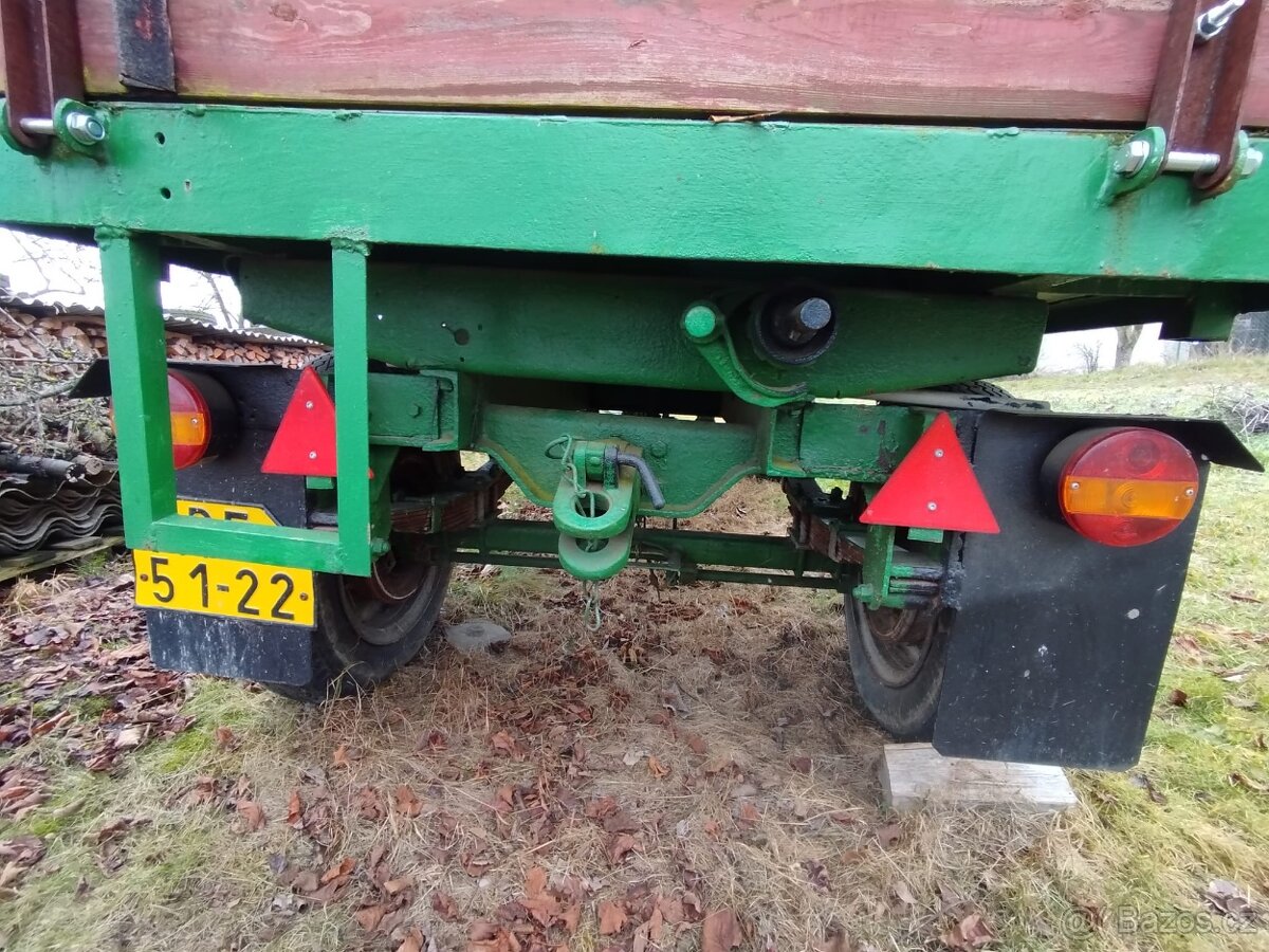 Vlek, kára, valník 3.5t za traktor - 2