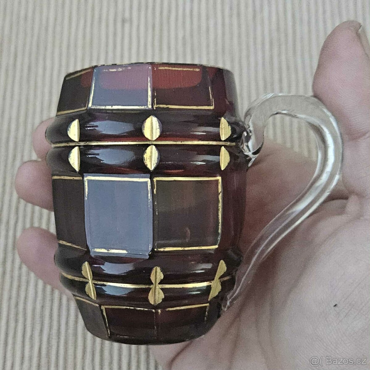 STAROŽITNÝ DŽBÁNEK BIEDERMEIER - 2