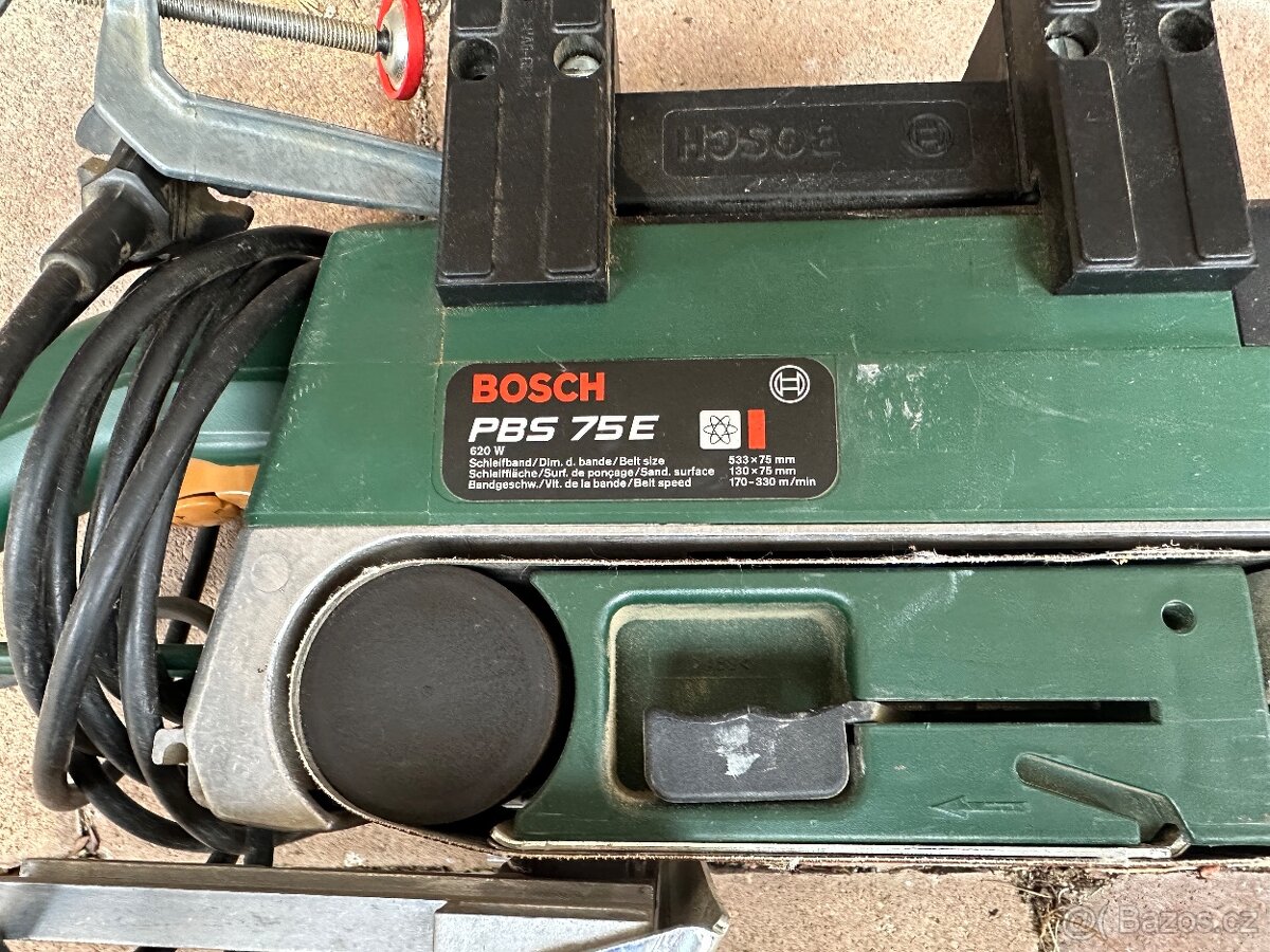 Pásová bruska Bosch PBS 75E - 2