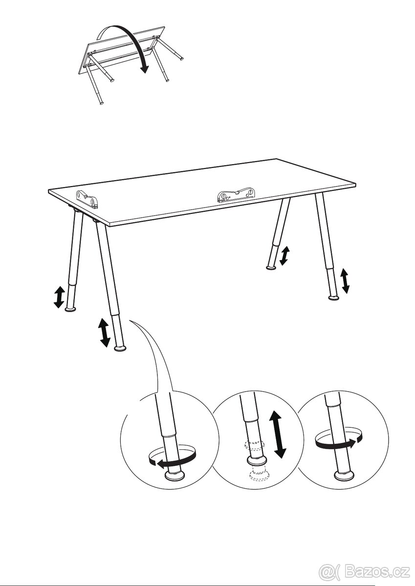 Kancelářský nábytek IKEA - rozprodej - 2