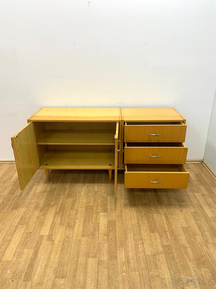 Retro komody 60. léta — cena za komplet - 2