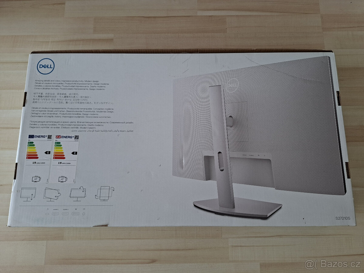 Monitor 27" Dell S2721DS - 2