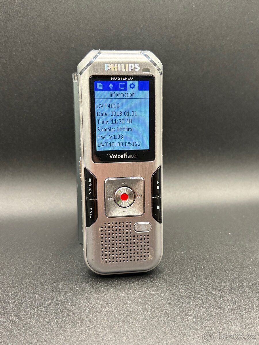 Philips VoiceTracer DVT4010 – digitální diktafon - 2