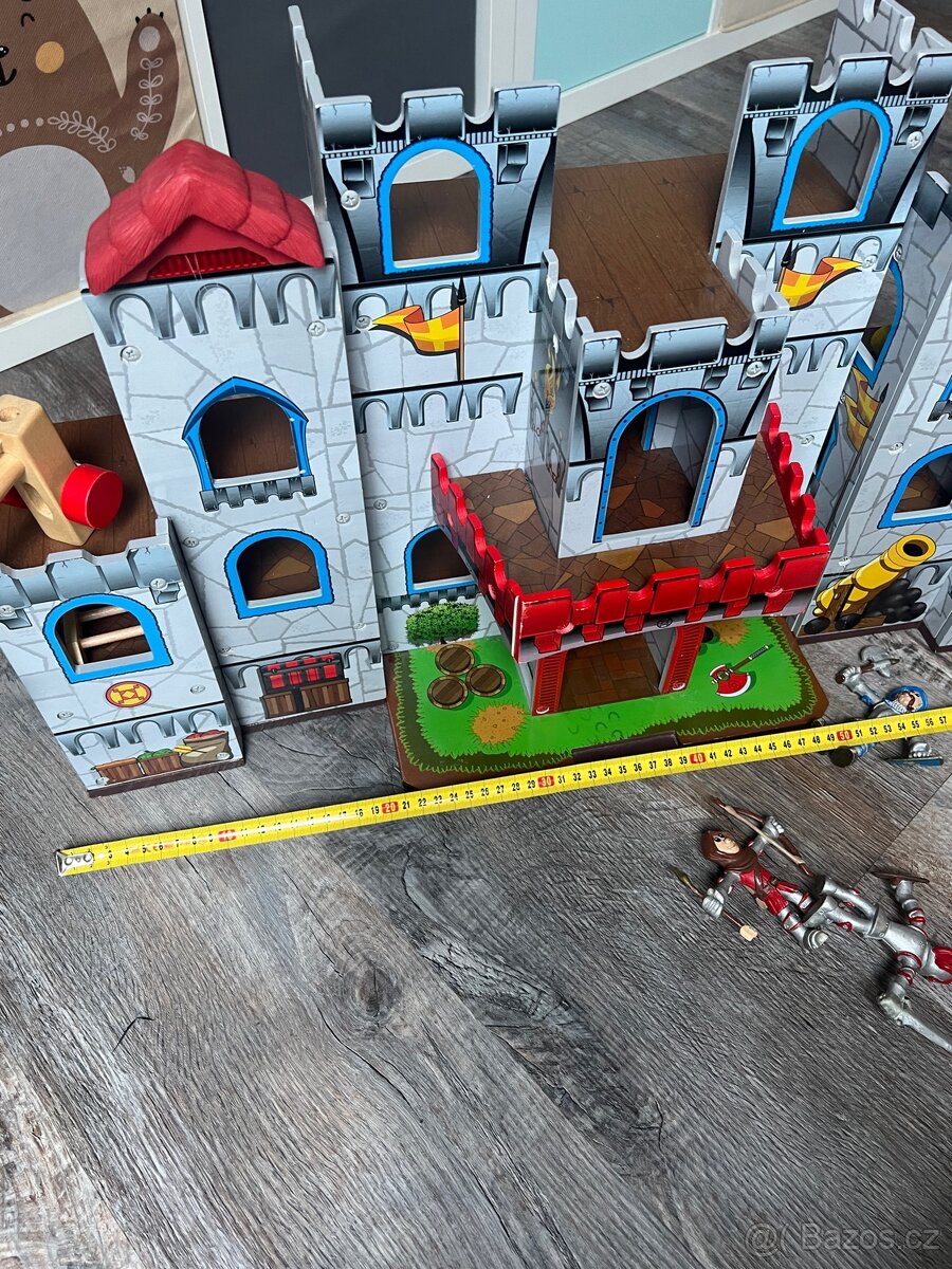 Dřevěný hrad+věže a rytíři - 2