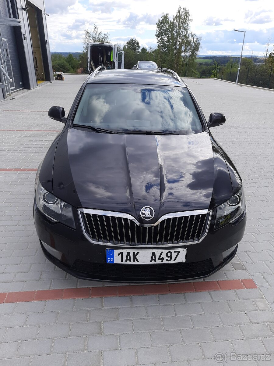 Škoda Superb II combi facelift, 8/2013 - 2