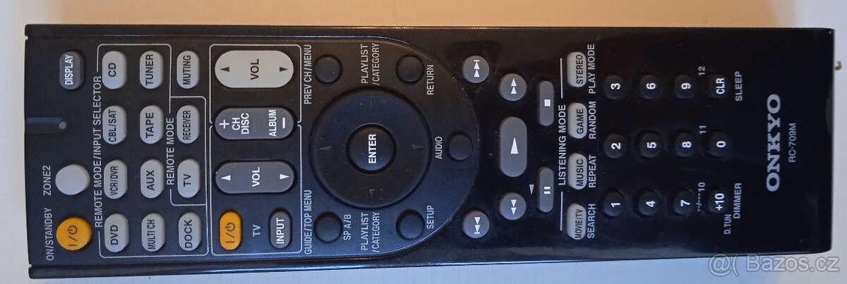 ONKYO - dálkový ovladač - 2