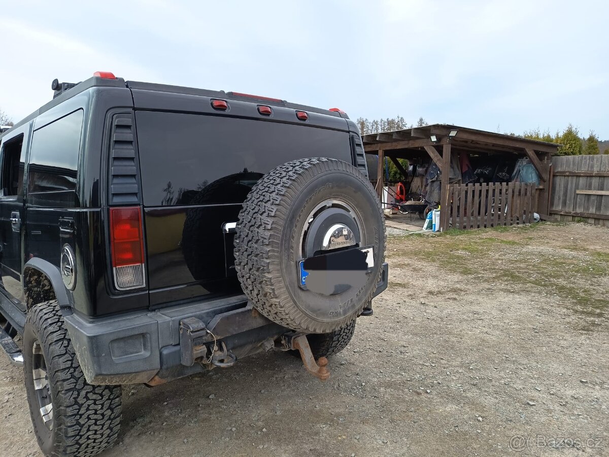 Prodam rezervu s drzakem hummer h2 - 2