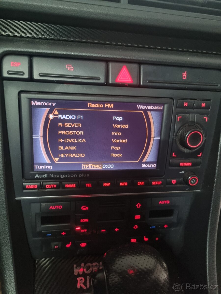 Rádio audi s4 b7 rs4 - 2