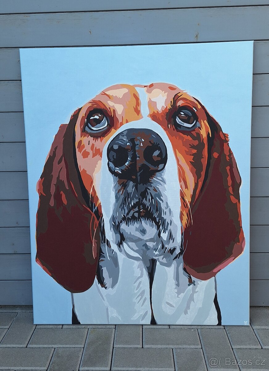 Ručně malovaný obraz - 2