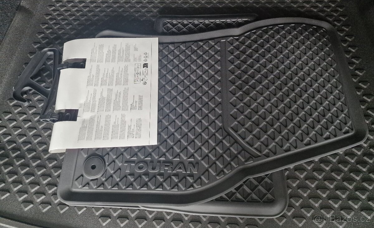 Gumové koberce originál - VW Touran - 2