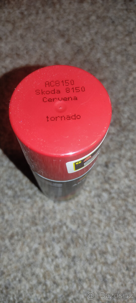 Sprej Škoda 8150 Červená Tornádo - 2