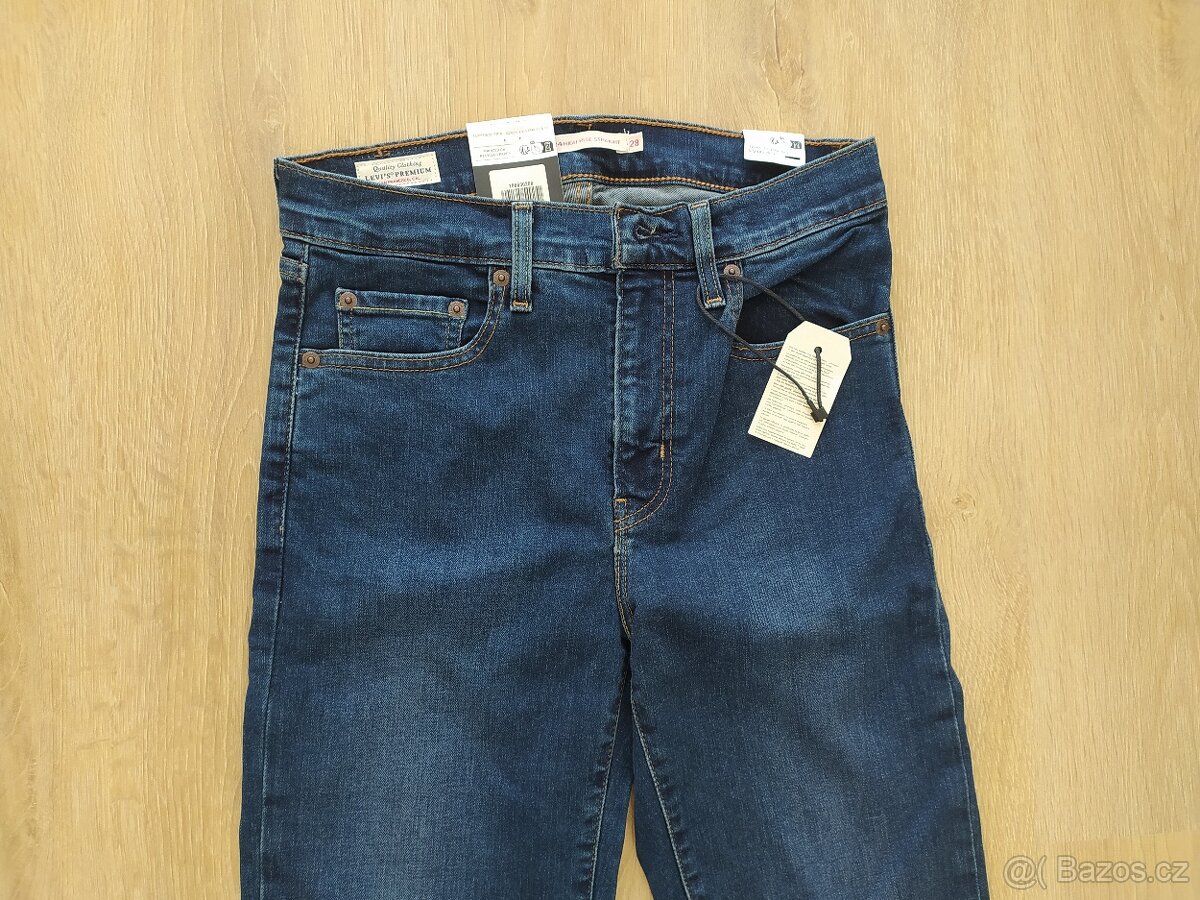 Dámské rifle Levi's 724 modré 28/32 - 2