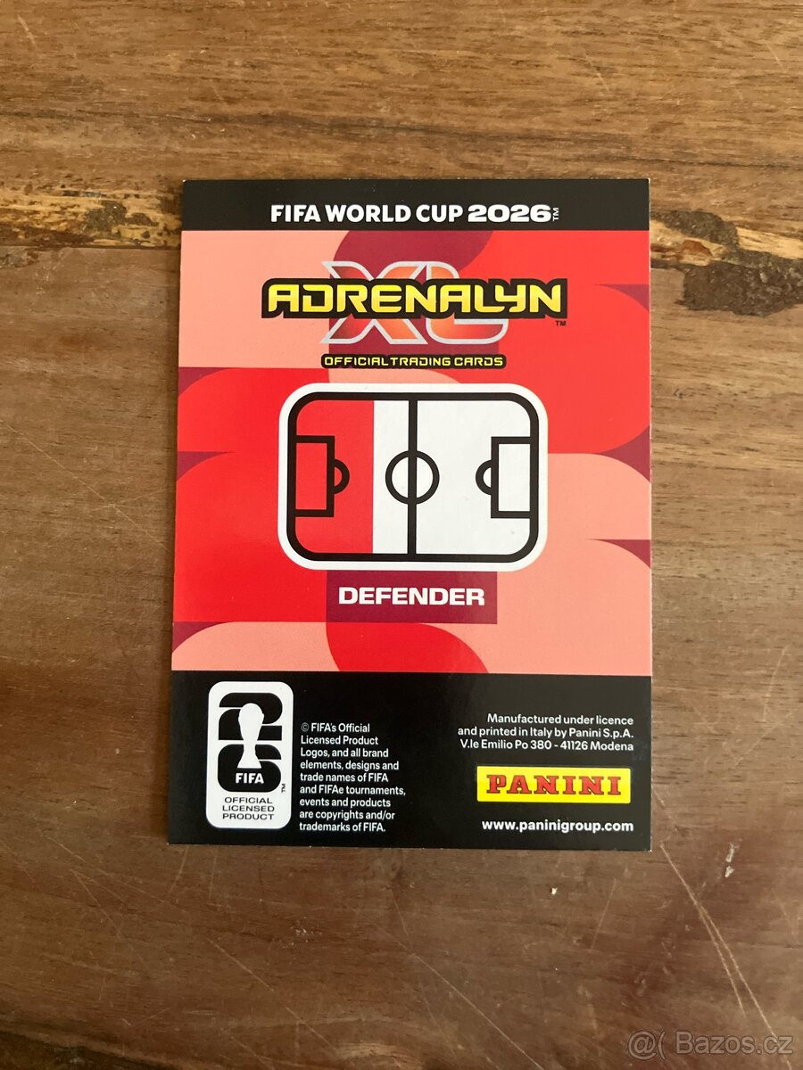Gustavo Gómez panini kartička - 2