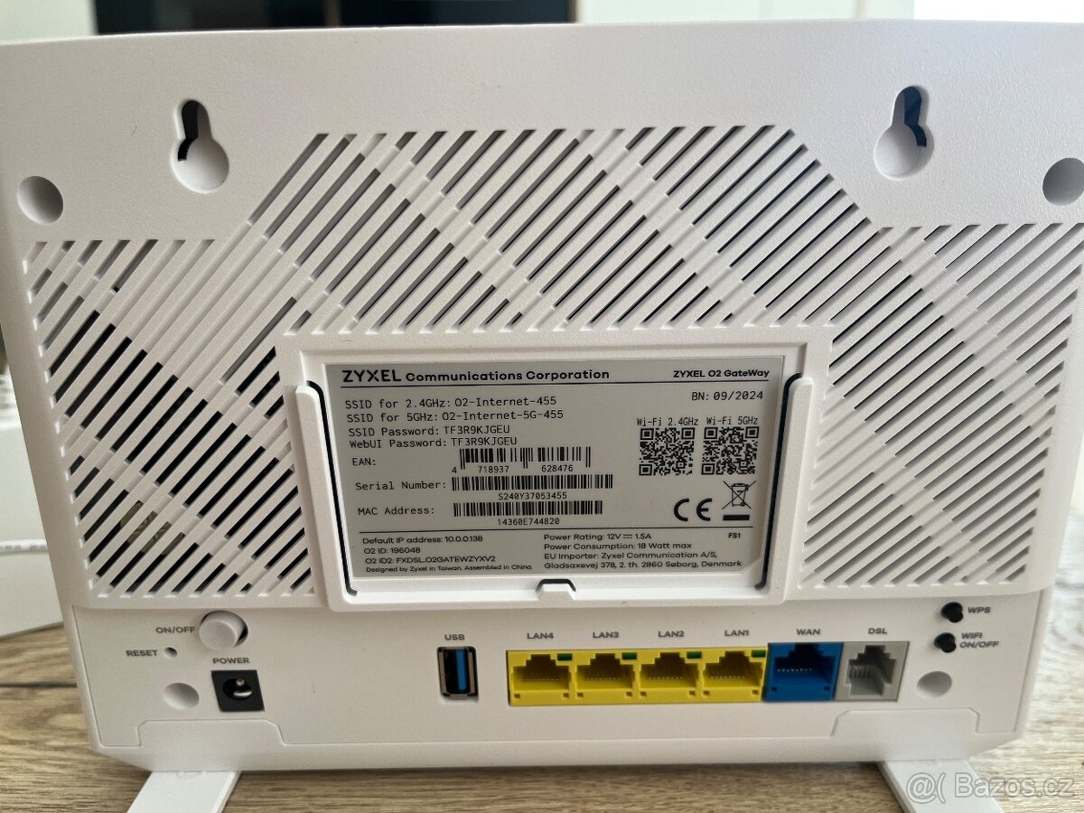 Zyxel VDSL Bridge Modem - 2