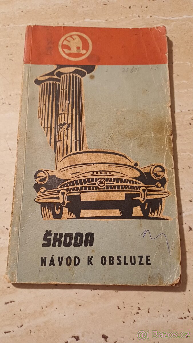 Návod Škoda Octávia r.1960 a katalog ND - 2
