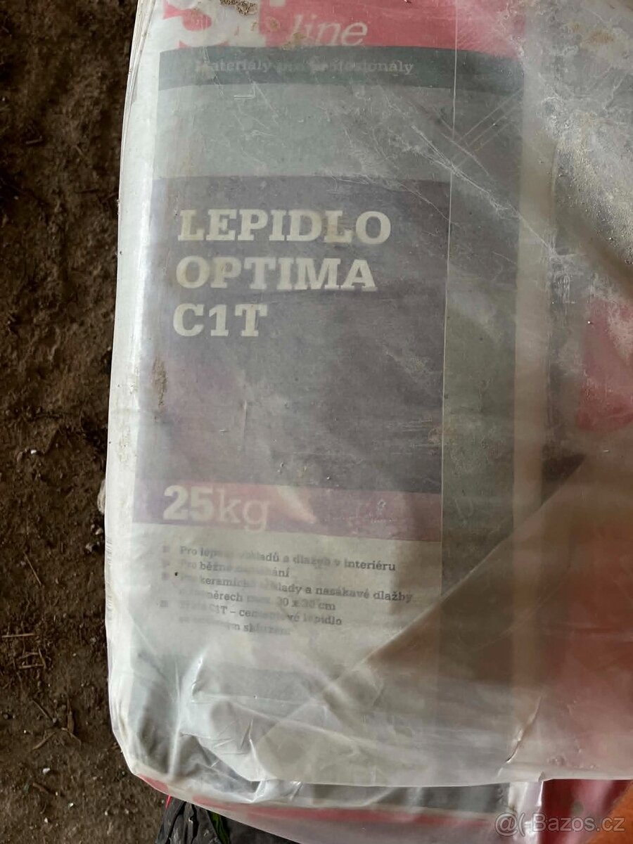 Lepidlo na dlažbu Optima C1T, 25 kg - 2