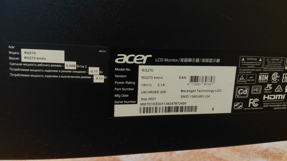 Monitor 27" - 2
