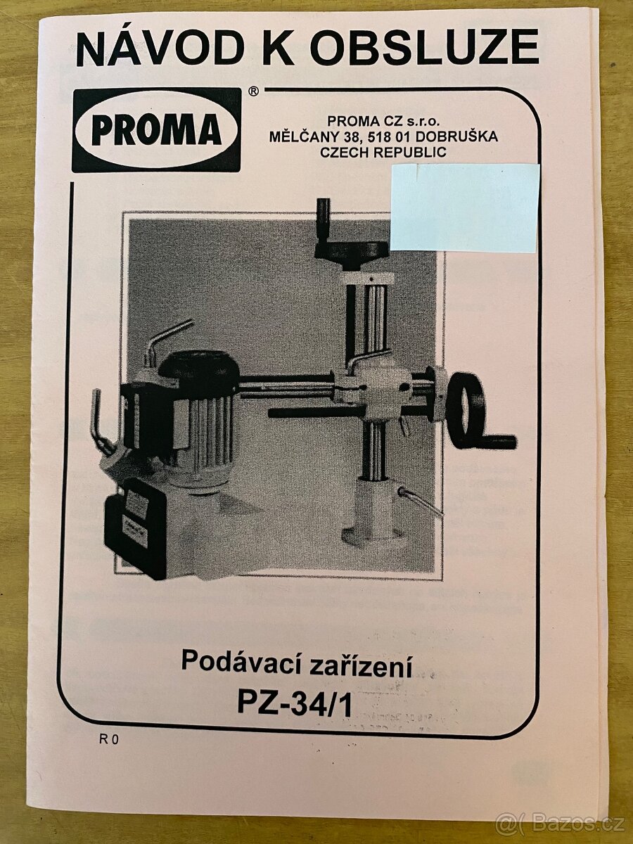 Podávací zařízení PROMA - 2