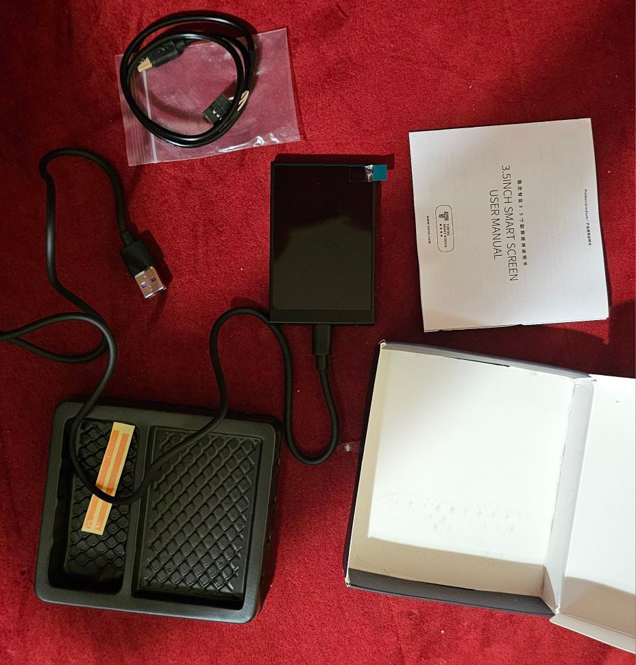 3.5" USB mini PC monitor - 2
