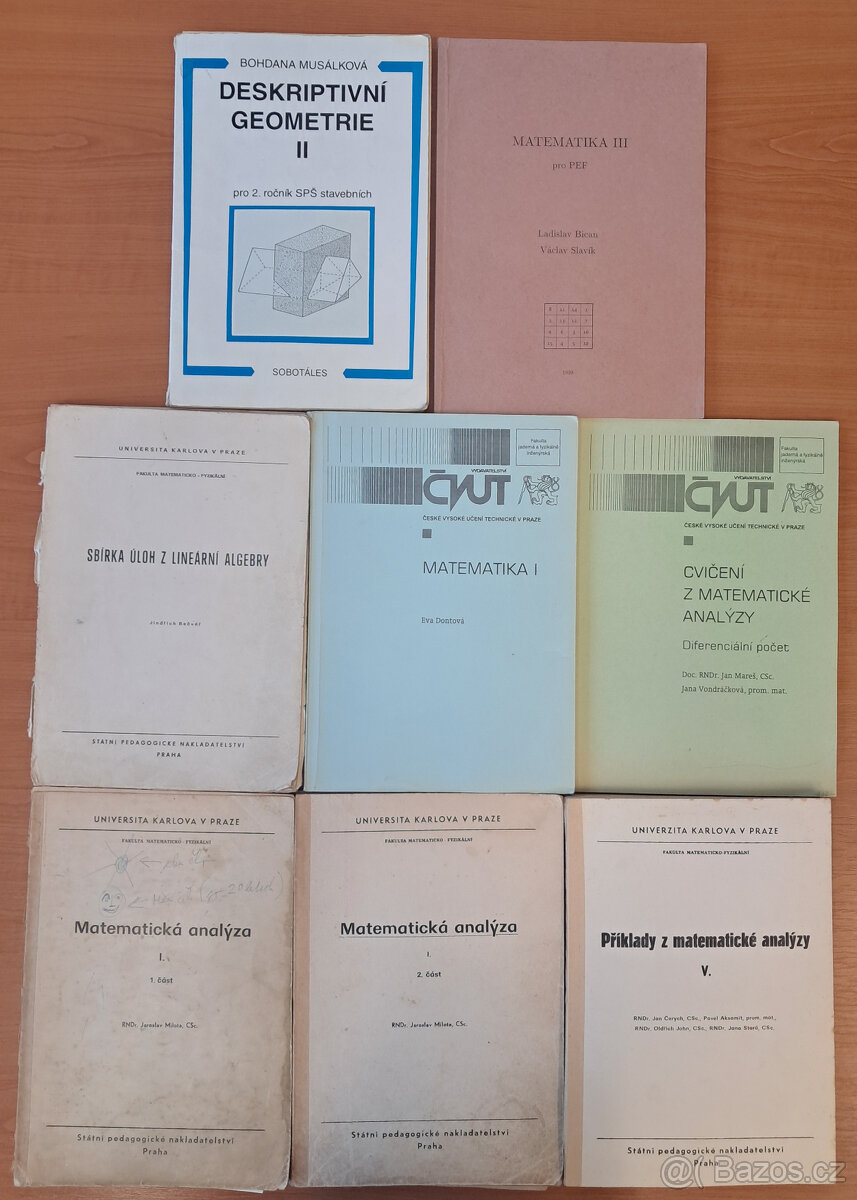 MATEMATIKA - učebnice, skripta - 2