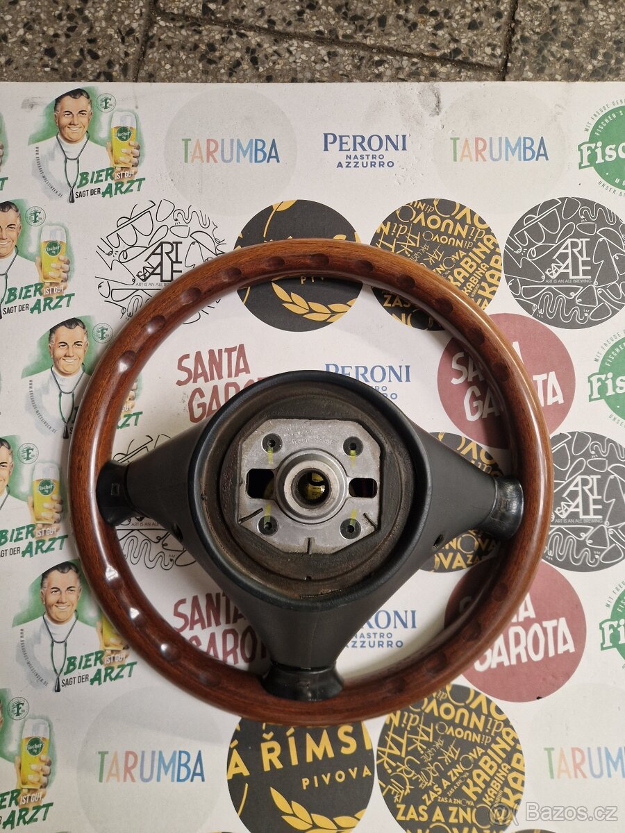 Alfa Romeo 156 - Dřevěný volant s airbagem - 2