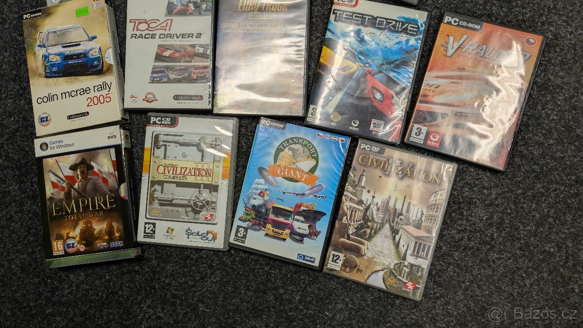 PC hry CD/DVD hry pro sběratele - 2