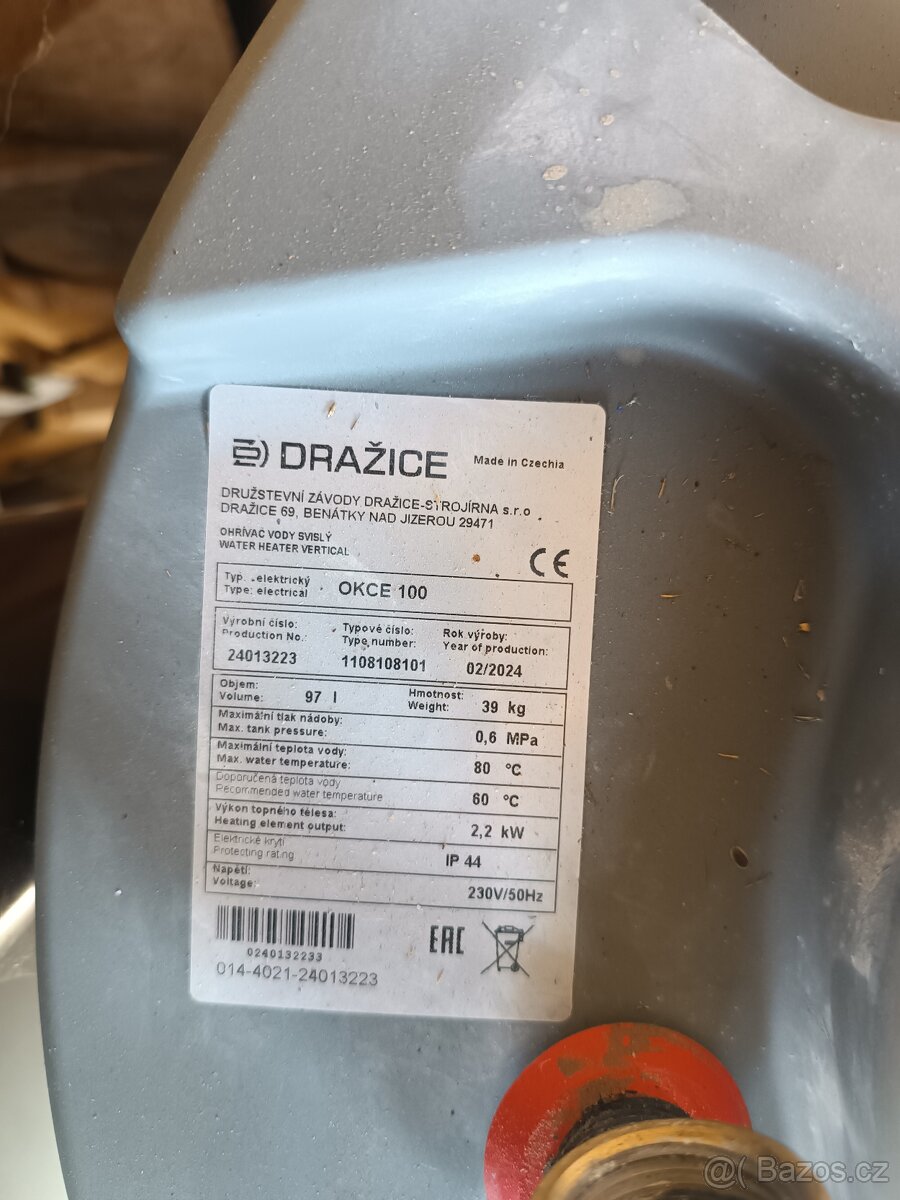 Bojler Dražice OKCE 100 - 2