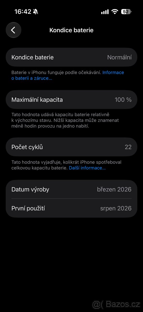 Iphon 17/256 černý - 2
