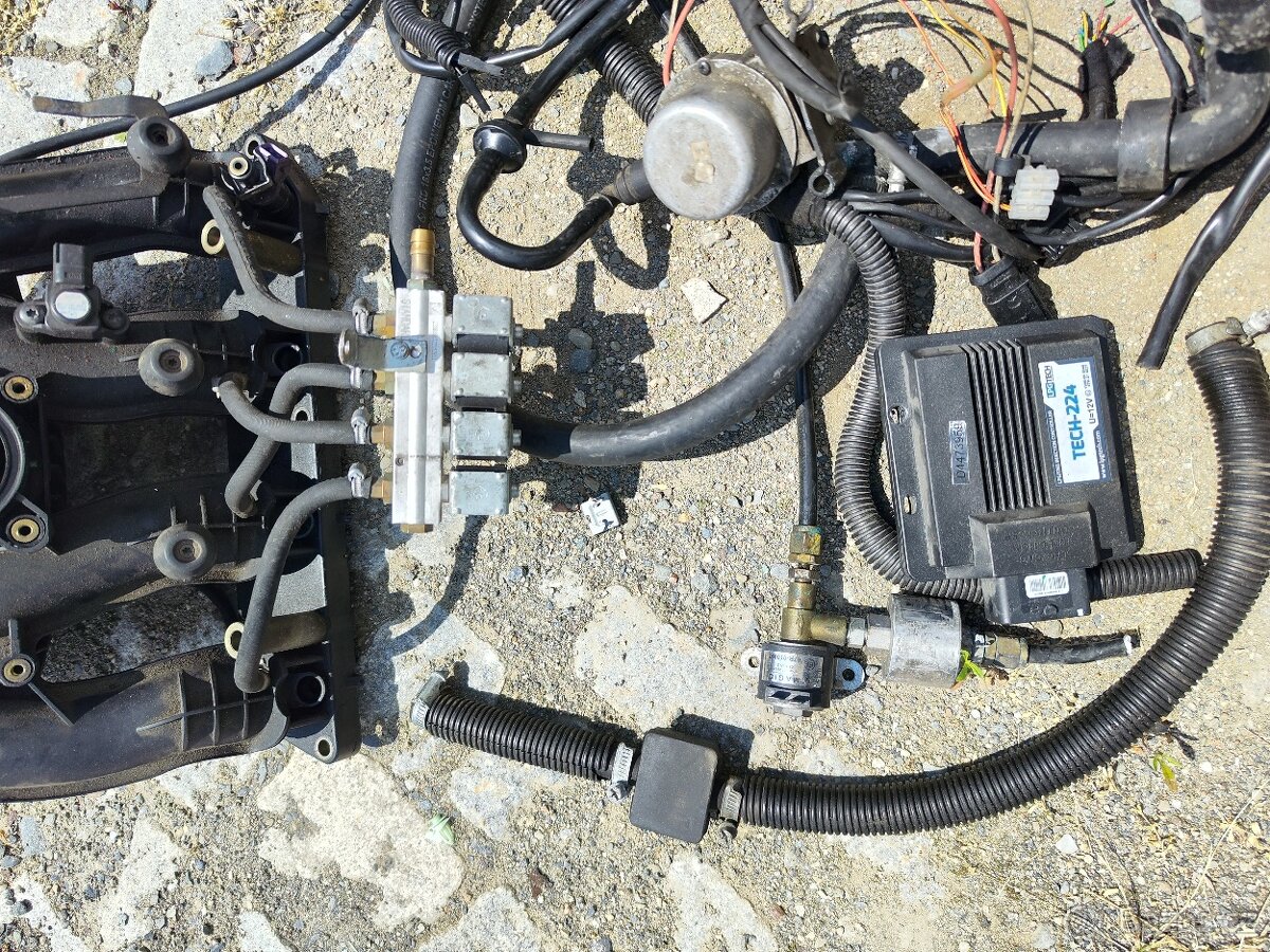 LPG sytém na 4 válec - 2